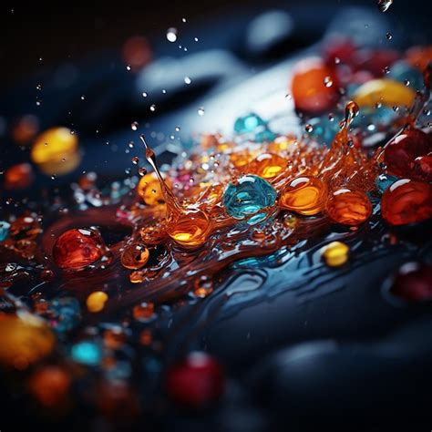 Premium AI Image | agua en movimiento