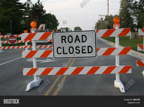 Road Closed Image & Photo (Free Trial) | Bigstock