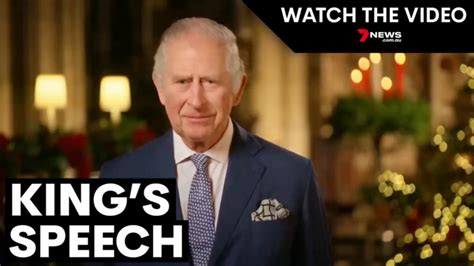 King Charles makes his first Christmas speech | 7NEWS