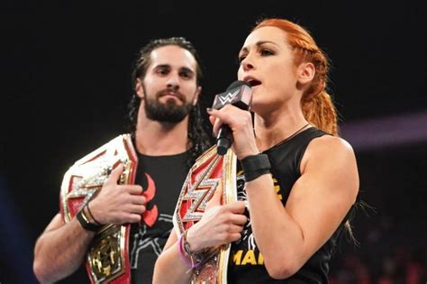 Two US most loved WWE’s Champions, Seth Rollins and Becky Lynch set to wed - Expressive Info