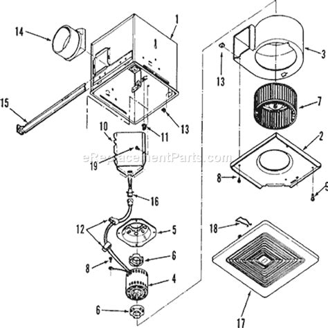 Broan Ventilation Fan | S90 | eReplacementParts.com