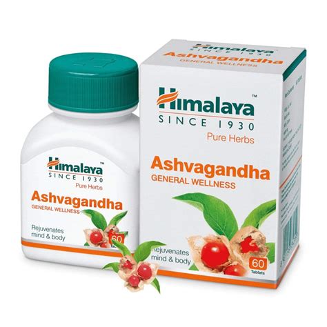 Himalaya Ashwagandha Pure Herbs General Wellness Tablets - 60 Count (immunity booster) - How To ...