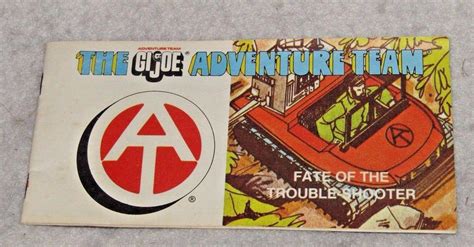 Vintage GI Joe Adventure Team Comic Book "Fate of the Trouble Shooter ...