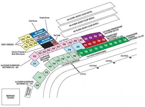 Kentucky Derby Seating Chart and Tickets - RateYourSeats.com