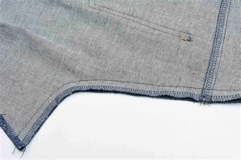 How to sew the jeans yoke and side seams - The Last Stitch