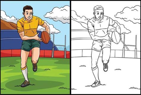 Rugby Field Vector Art, Icons, and Graphics for Free Download