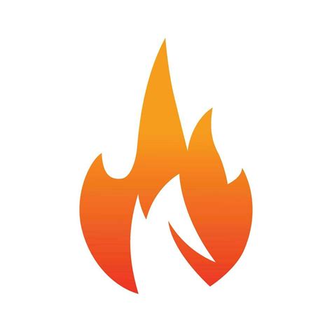 Flame logo vector design 23171714 Vector Art at Vecteezy