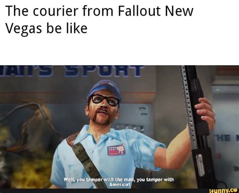 The courier from Fallout New Vegas be like - iFunny :) in 2020 | Fallout new vegas, Fallout meme ...