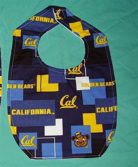 *NEW Handmade BABY CHILD BIB UNIVERSITY OF CALIFORNIA CAL BERKELEY Golden Bears | eBay