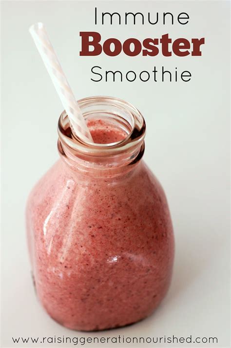 Immune Booster Smoothie - Raising Generation Nourished