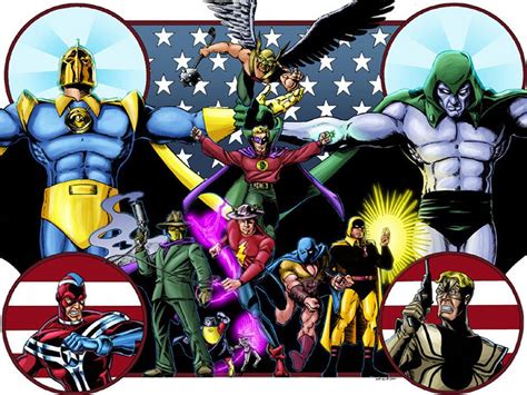 My Free Wallpapers - Comics Wallpaper : JSA | Justice society of america, Jsa, Golden age comics