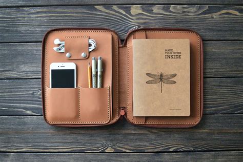 IPad mini Leather case. Personalized Zipper leather folio. | Etsy | Handmade ipad case, Leather ...