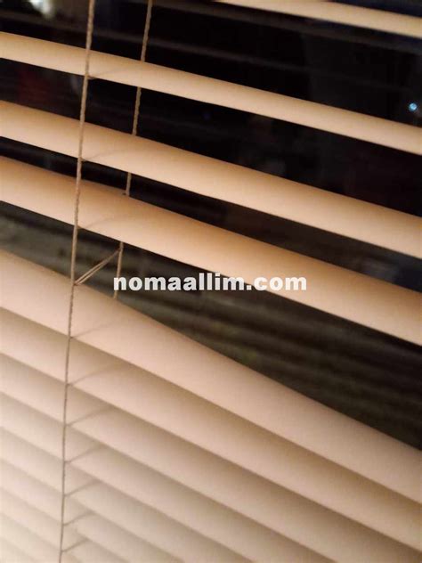 Changing venetian blinds cords and slats - nomaallim.com