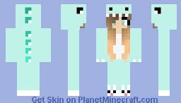 Girl In Onesie - Skin Minecraft Skin