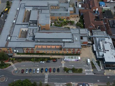 Aerial View of Castle Hill Hospital is an NHS Hospital, East Riding of Yorkshire Stock Image ...