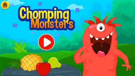 Fruits Puzzle Game | Chomping Monsters | KidloLand Games | Jigsaw Puzzle - YouTube