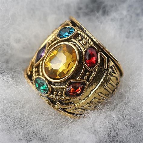 Infinity - Thanos Ring | Marvel jewelry, Raw crystal studs, Unique ...