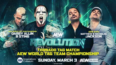 The Young Bucks Mock Sting's Retirement Match At AEW Revolution