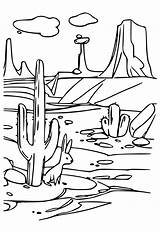 Desert Mountain Coloring Pages sketch template