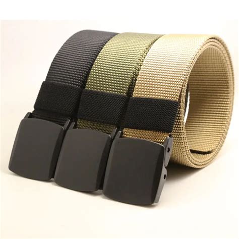 Outdoor Sports Military Men Fashion Belts Tactical Nylon Waistband ...