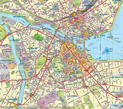 City Map Of Geneva Switzerland Free Printable Maps | Images and Photos ...