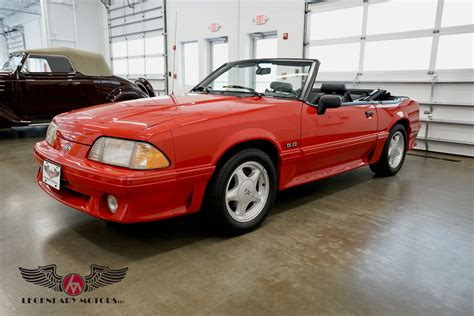 1991 Ford Mustang GT Convertible | Legendary Motors - Classic Cars, Muscle Cars, Hot Rods ...