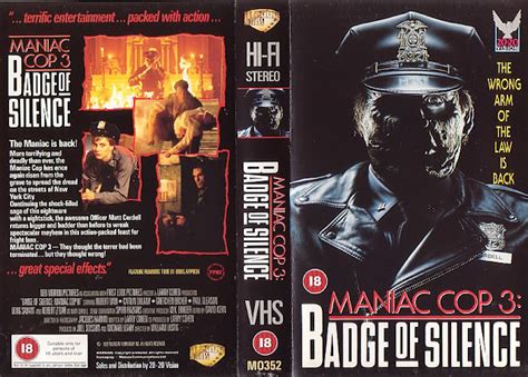 CULTFOREVER: MANIAC COP 3 : BADGE OF SILENCE 1993