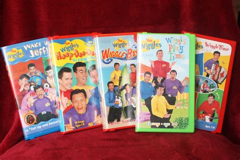 The Wiggles Children's VHS Tapes - Set of 5 - VHS Tapes