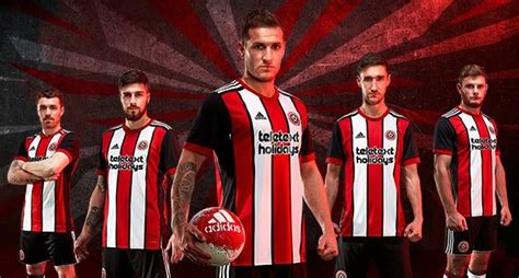 New Sheffield United Kit 2017-18 | Adidas SUFC Home Shirt with Teletext ...