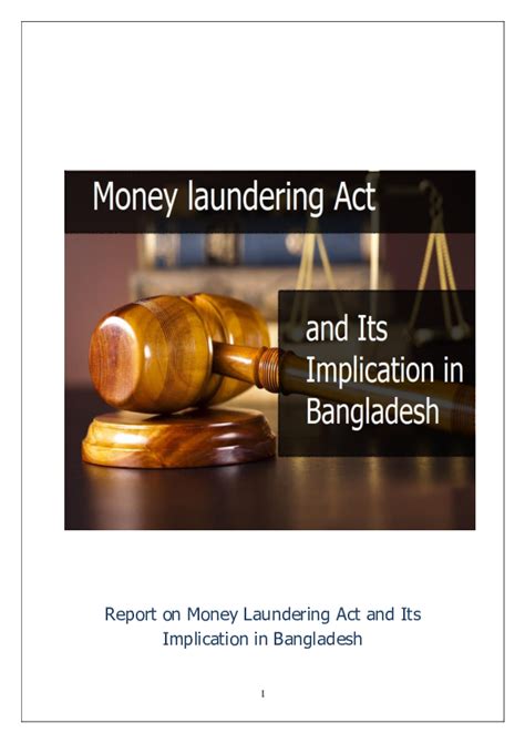 (PDF) Money laundering Act in Bangladesh. | Muhammad Jubayer - Academia.edu