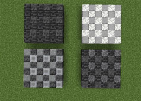 Simple 1.17 modern floor patterns : r/Minecraft