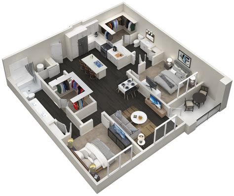 Luxury Apartments in Tempe AZ | Floor Plans