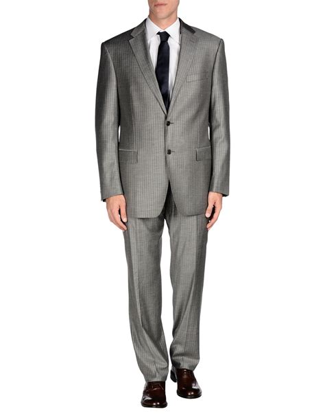 Versace Suit in Gray for Men (Grey) | Lyst