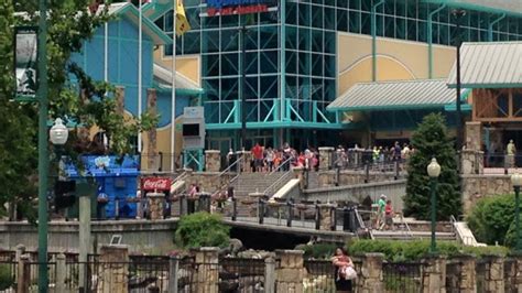 Flash flooding affected tourist section of Gatlinburg, Tenn.