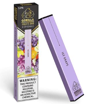 Gorilla Fruits Bar - Disposable Vape Device - Strawberry Custard ...