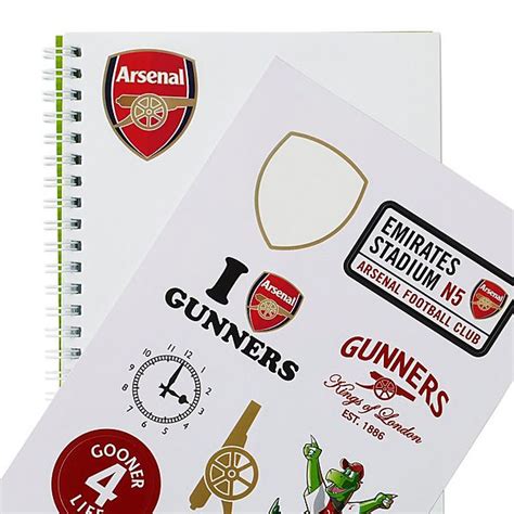 Arsenal Stickers Pack | Official Online Store