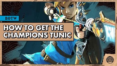 How to get The Champion’s Tunic in The Legend of Zelda: Breath of the ...