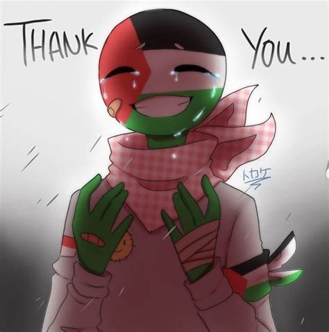 Palestine Countryhumans