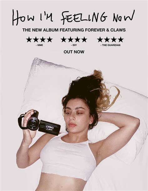 Charli XCX How i'm feeling now Poster by KallumLavigne on DeviantArt