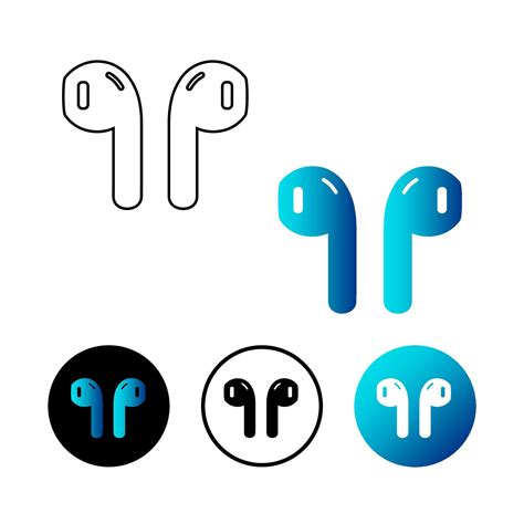 Creative Earbuds Icon Illustration 4467488 Vector Art at Vecteezy