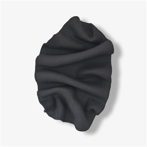 Wave Wall Sculpture (Black)