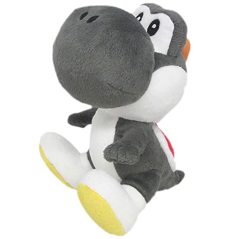 Little Buddy Black Yoshi 6 Plush - Walmart.com