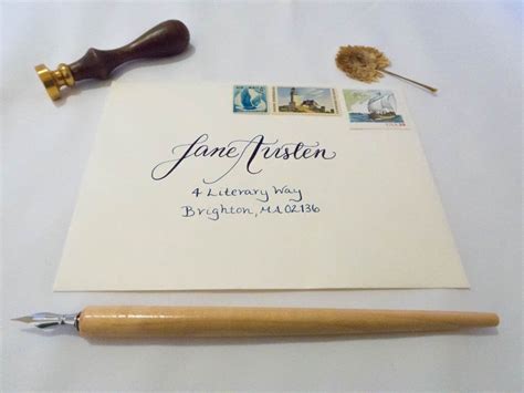 Custom Envelope Calligraphy for Weddings and Special Occasions; Julie Style by ...