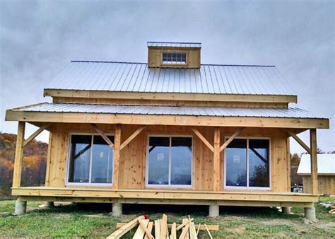 Ready-to-Live 1,200 sq. ft. Timber Cabin for $22,836 - Top Timber Homes