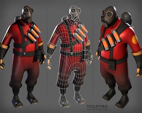 pyro model by mavhn on deviantART | Model, Pyro, Deviantart