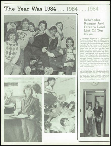 Explore 1985 North High School Yearbook, Evansville IN - Classmates