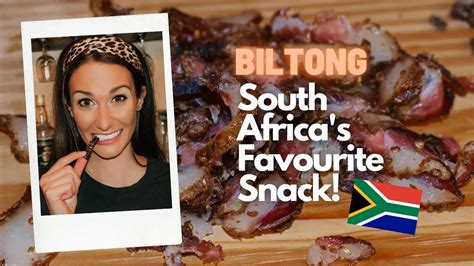 BILTONG Variations - Snacks From South Africa - YouTube