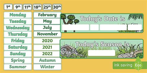 Nature Calendar (Teacher-Made) - Twinkl