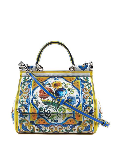 Dolce & Gabbana - Majolica print Sicliy tote - totes bags - BB6003AC597HW003