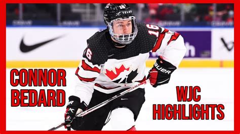 Connor Bedard 2022 World Juniors Highlights (December 2021) - YouTube